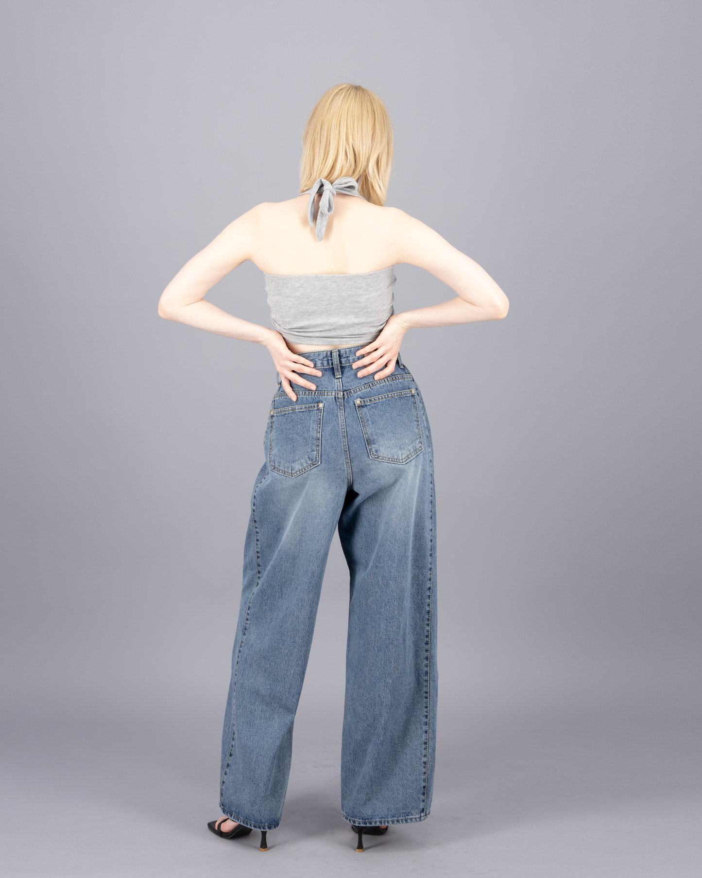 Corrugated Wrinkle Jean BL