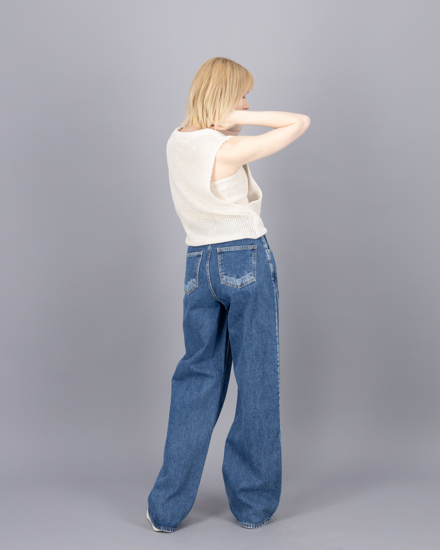 Diagonal Seam Jean