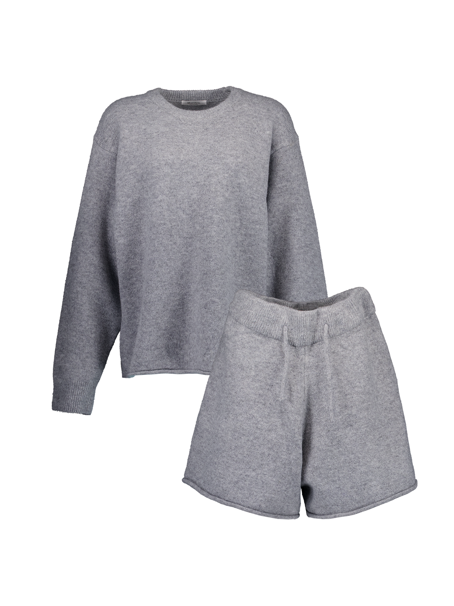 Knit Shorts Set