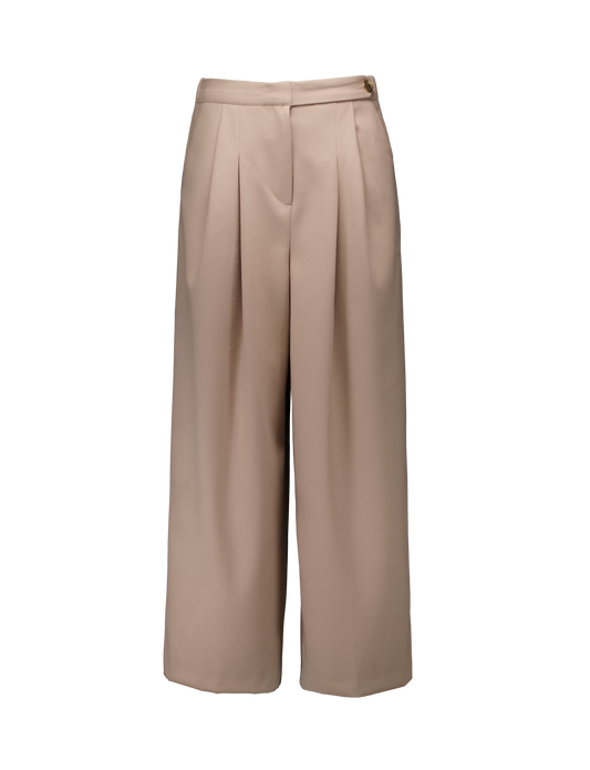 Button Pleat Slacks