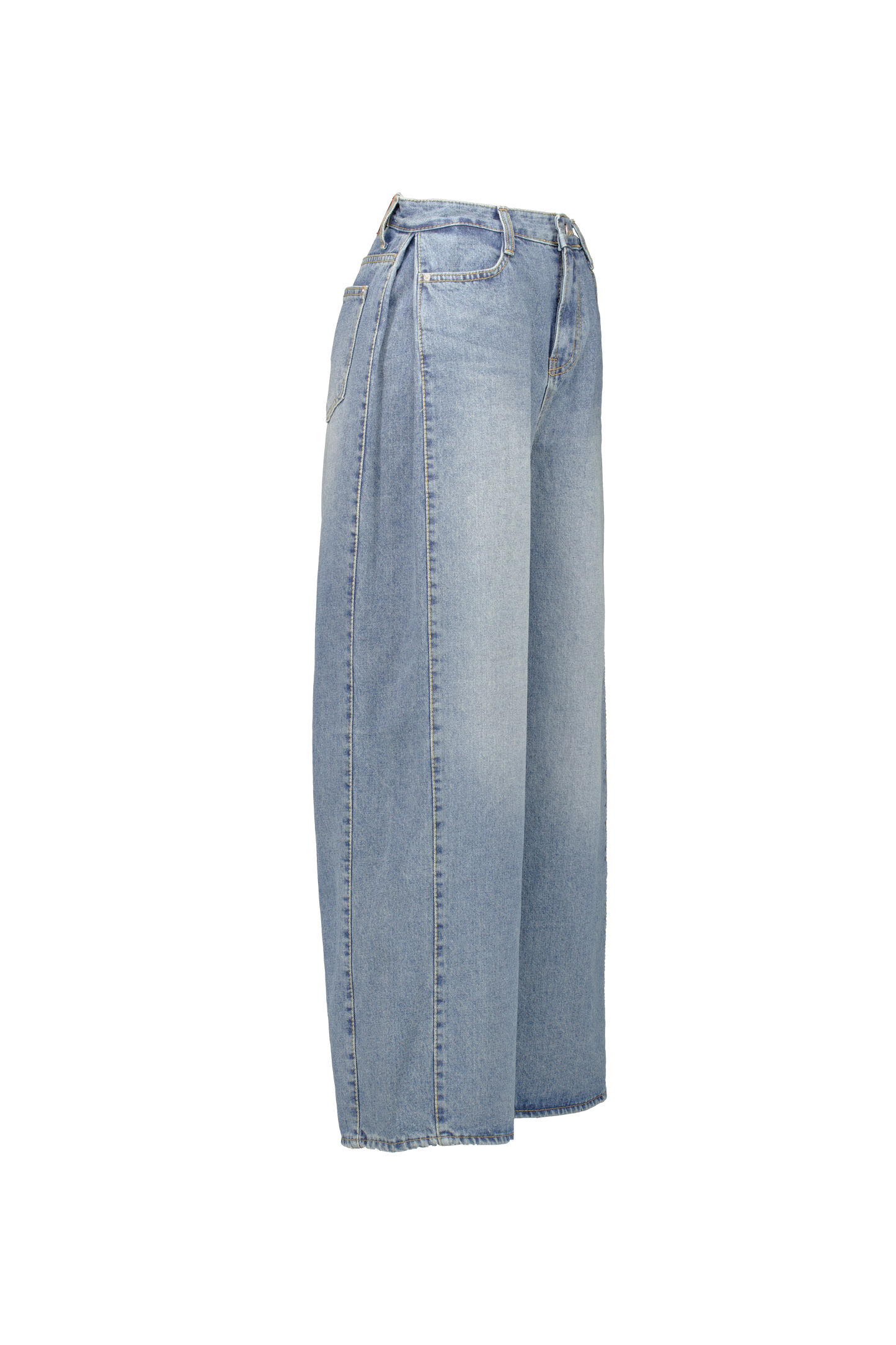 Corrugated Wrinkle Jean BL