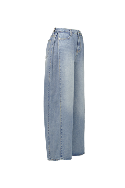 Corrugated Wrinkle Jean BL