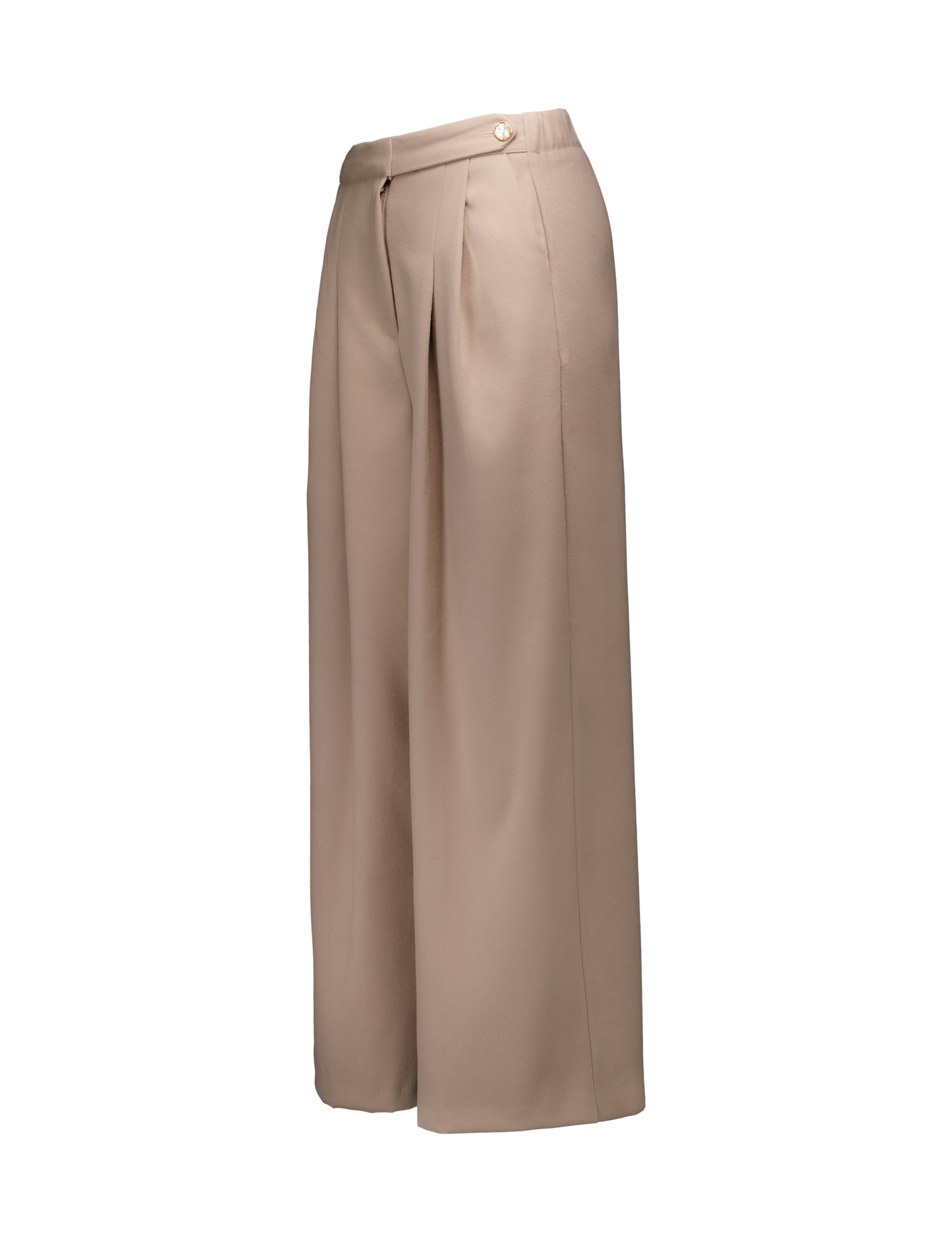 Button Pleat Slacks