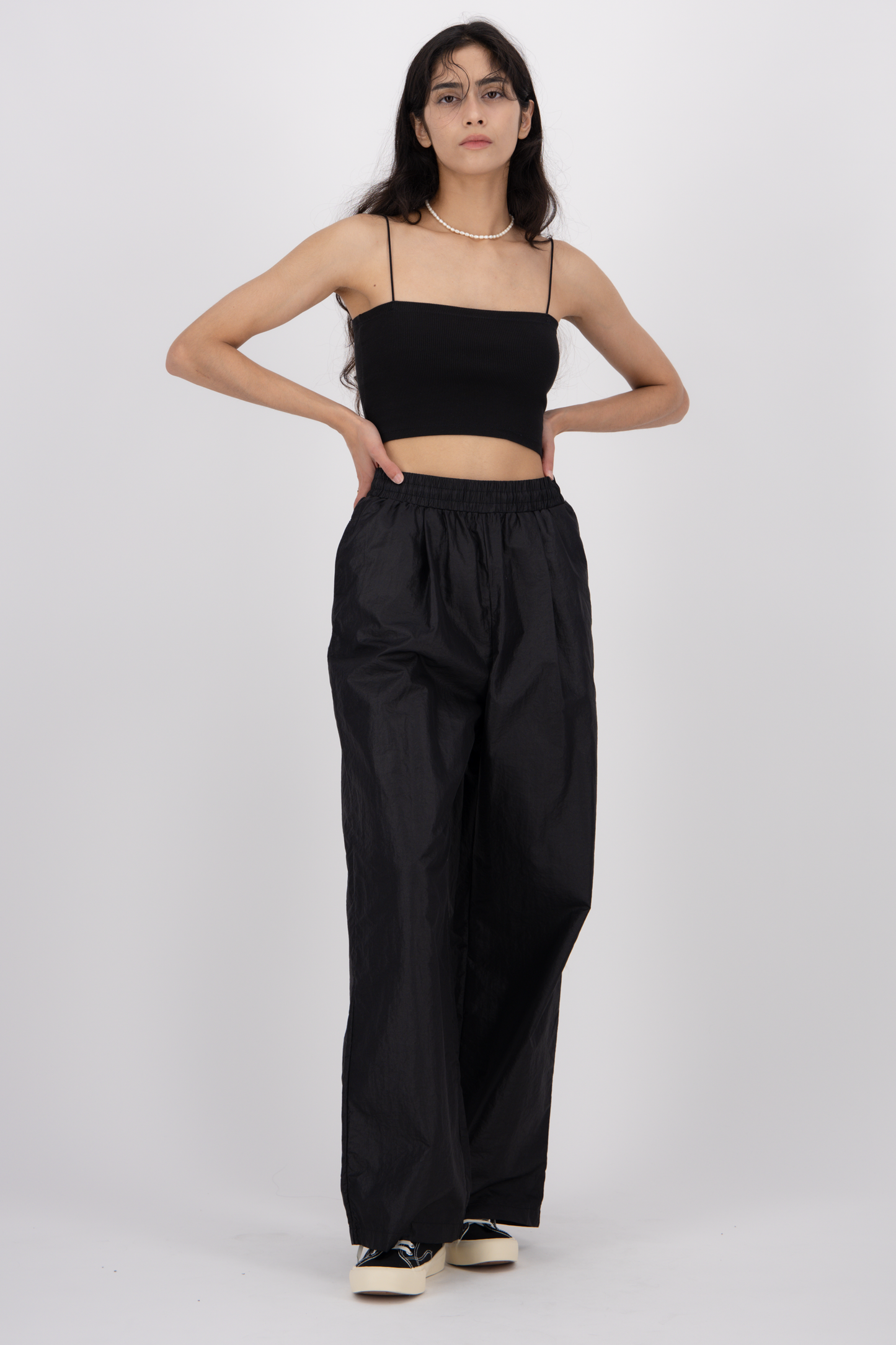 Pinch Waist Pant BK