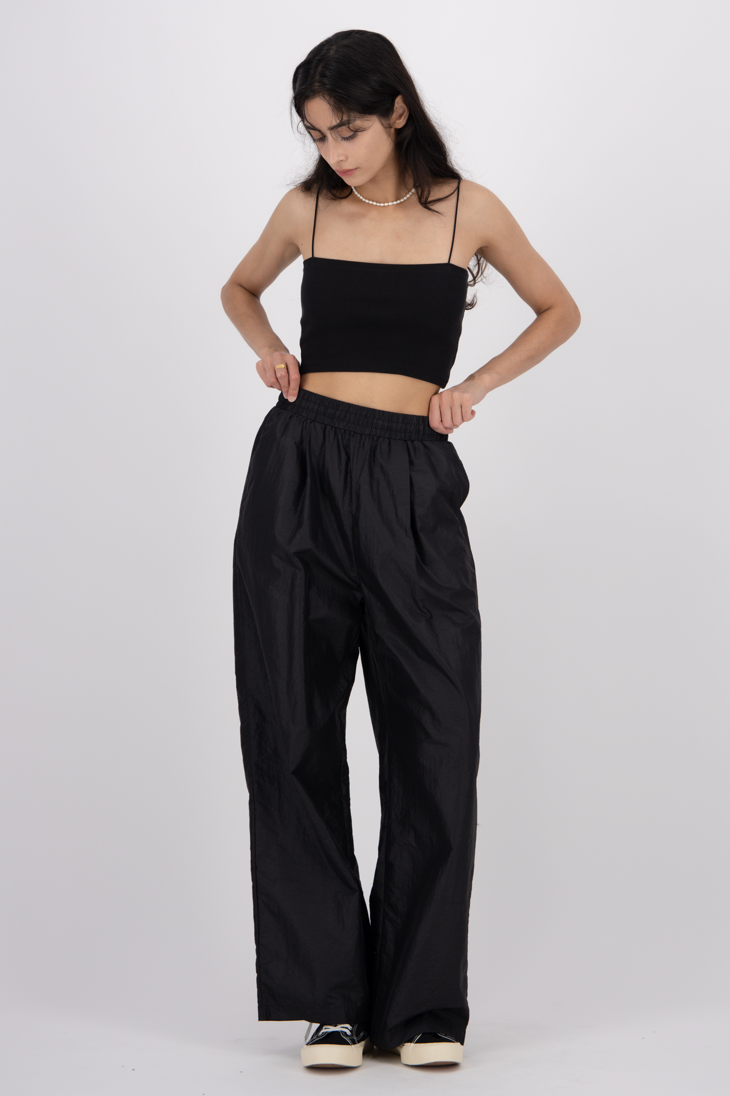 Pinch Waist Pant BK