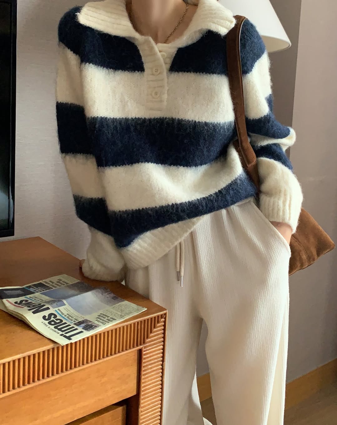 Mena Stripe Knit