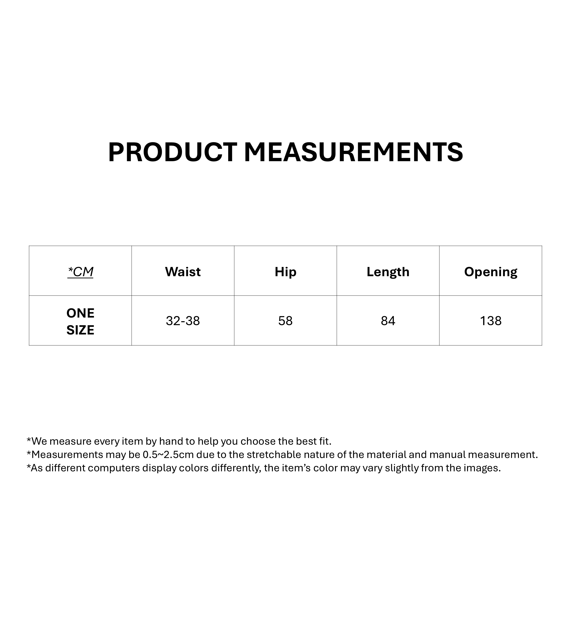 Size Measurement