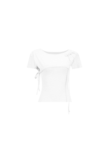 Layered String Top WH