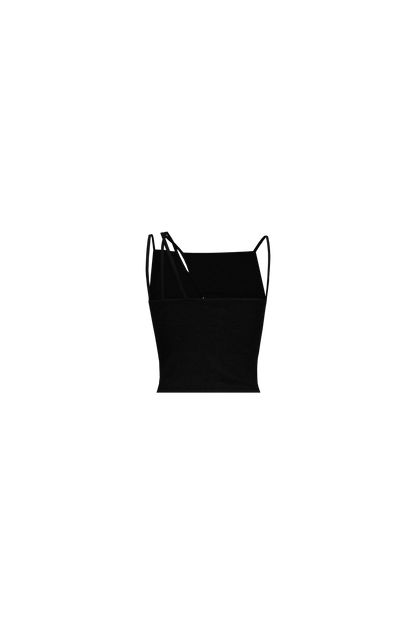 Oblique Cami Tank BK