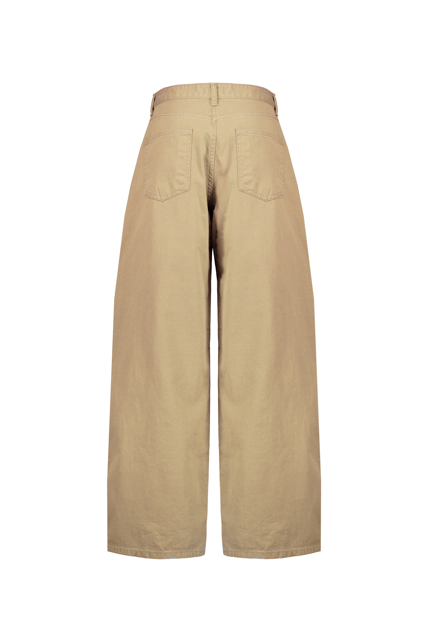 Waved Cotton Pants BG