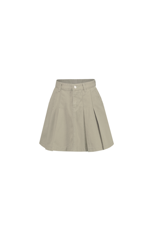 Litz Pleated Skirt BG