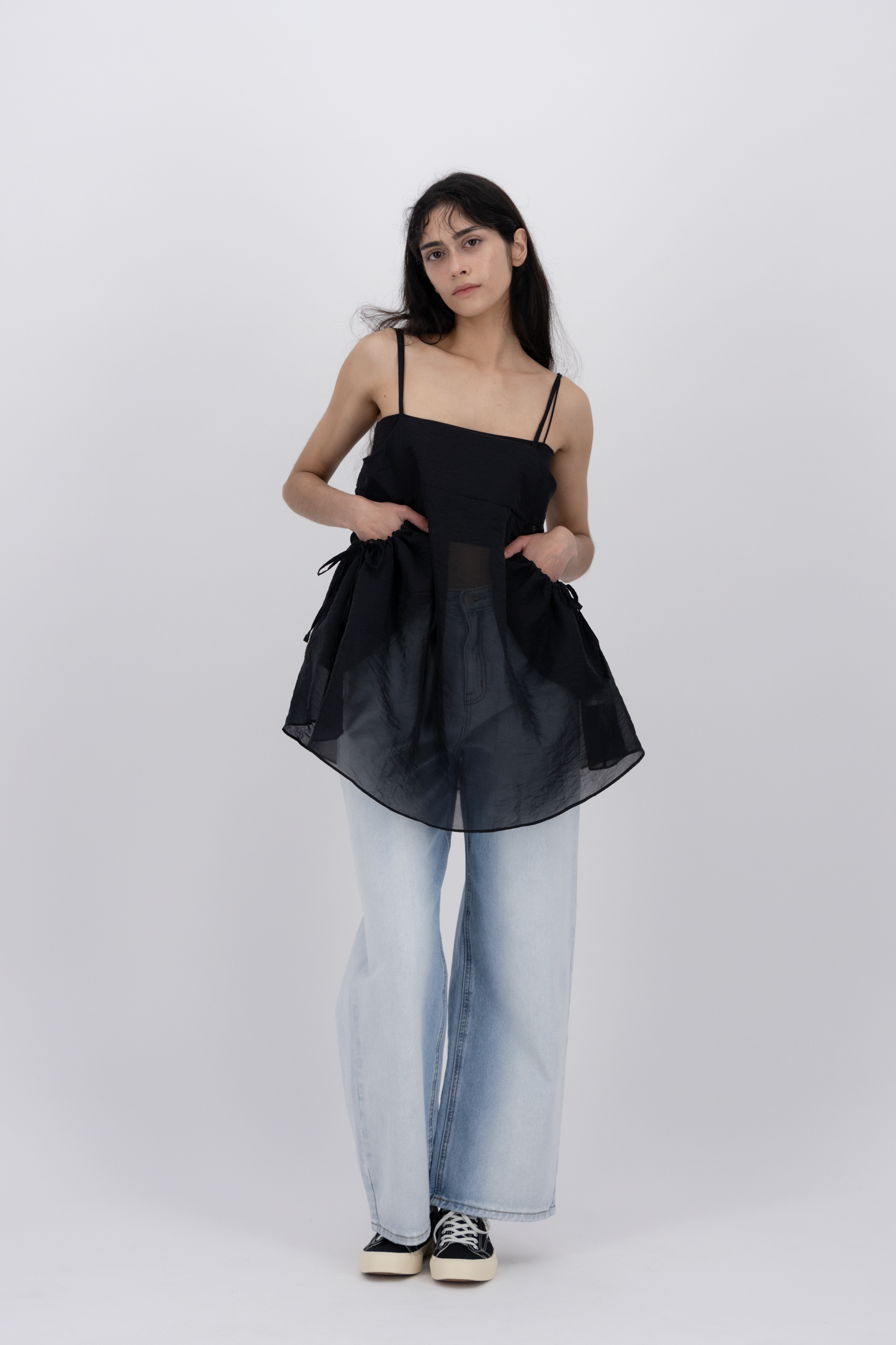 Organza camisole top BK