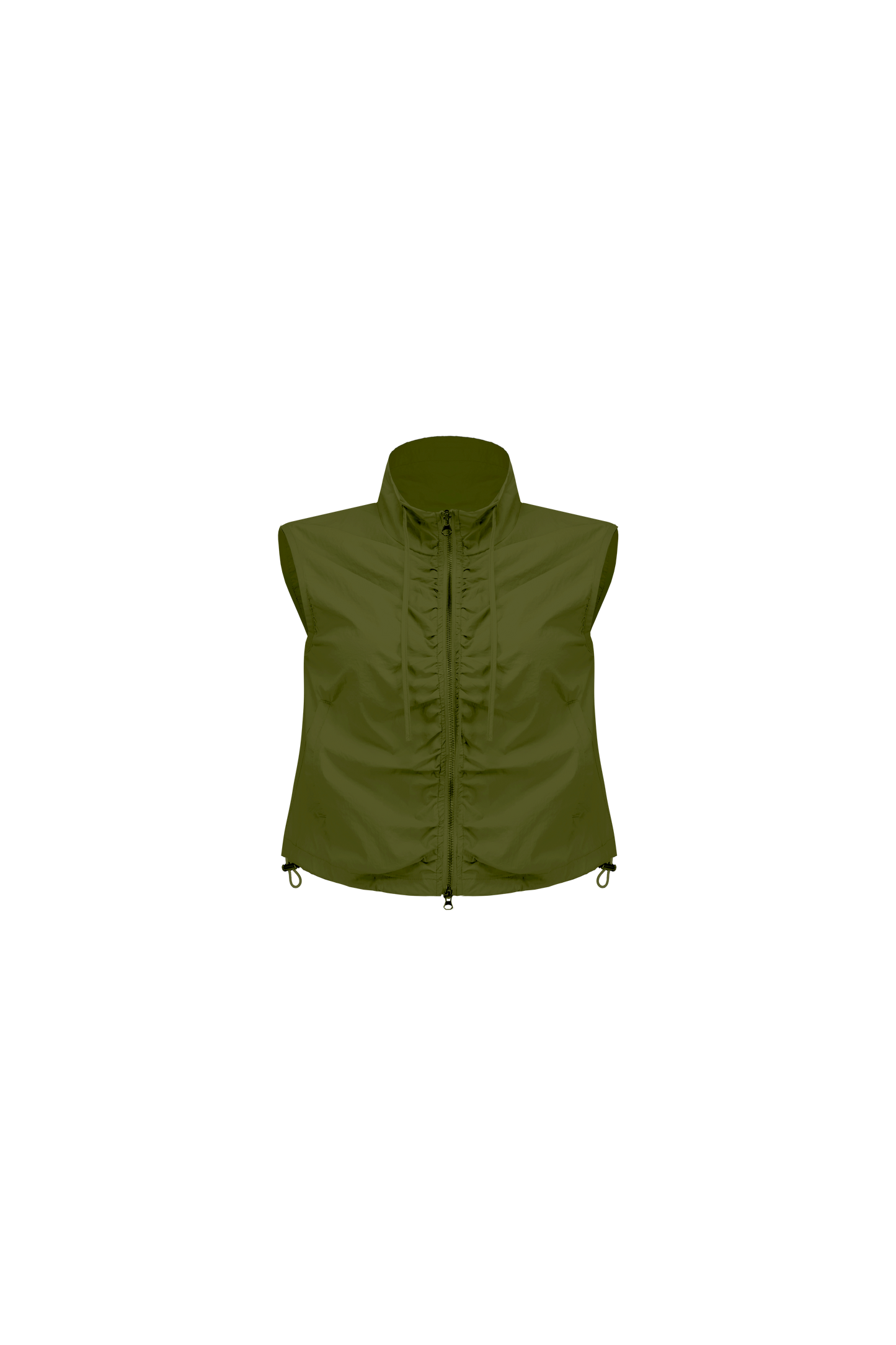 To Us Zip-Up Vest KH