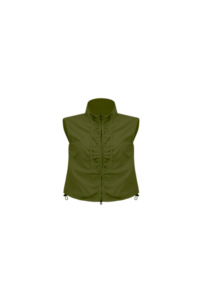 To Us Zip-Up Vest KH