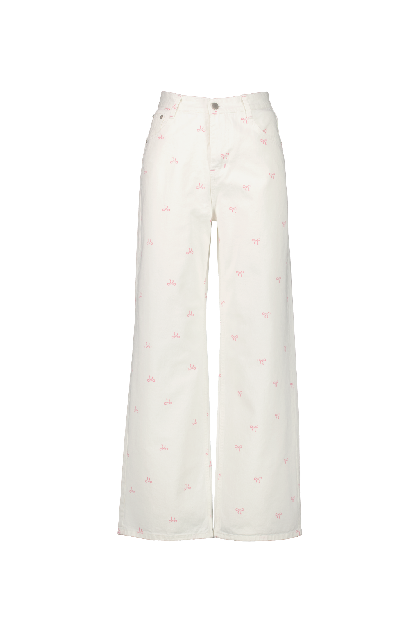 Ribbon Cotton Pants