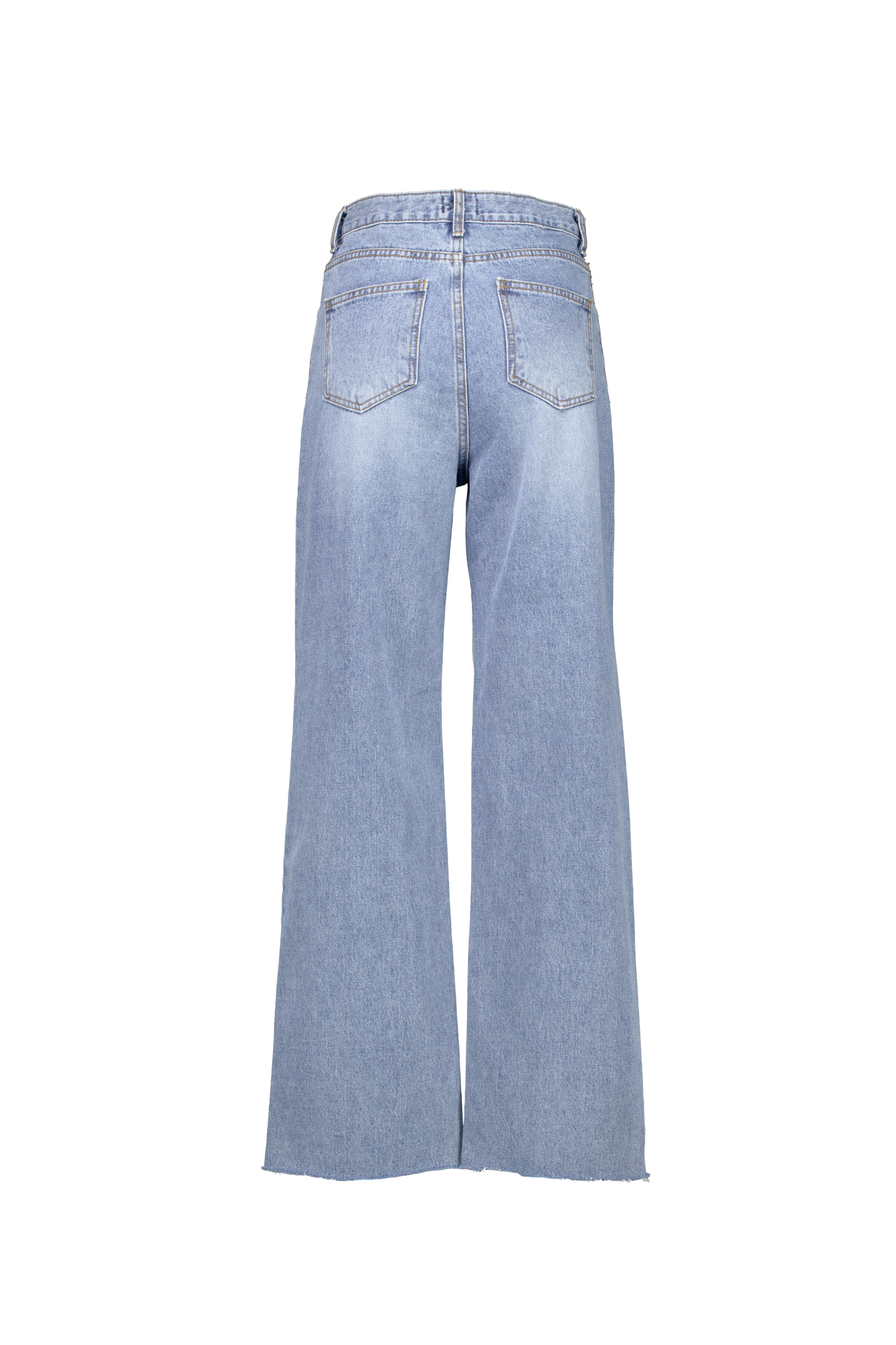 Cutout Straight Jean