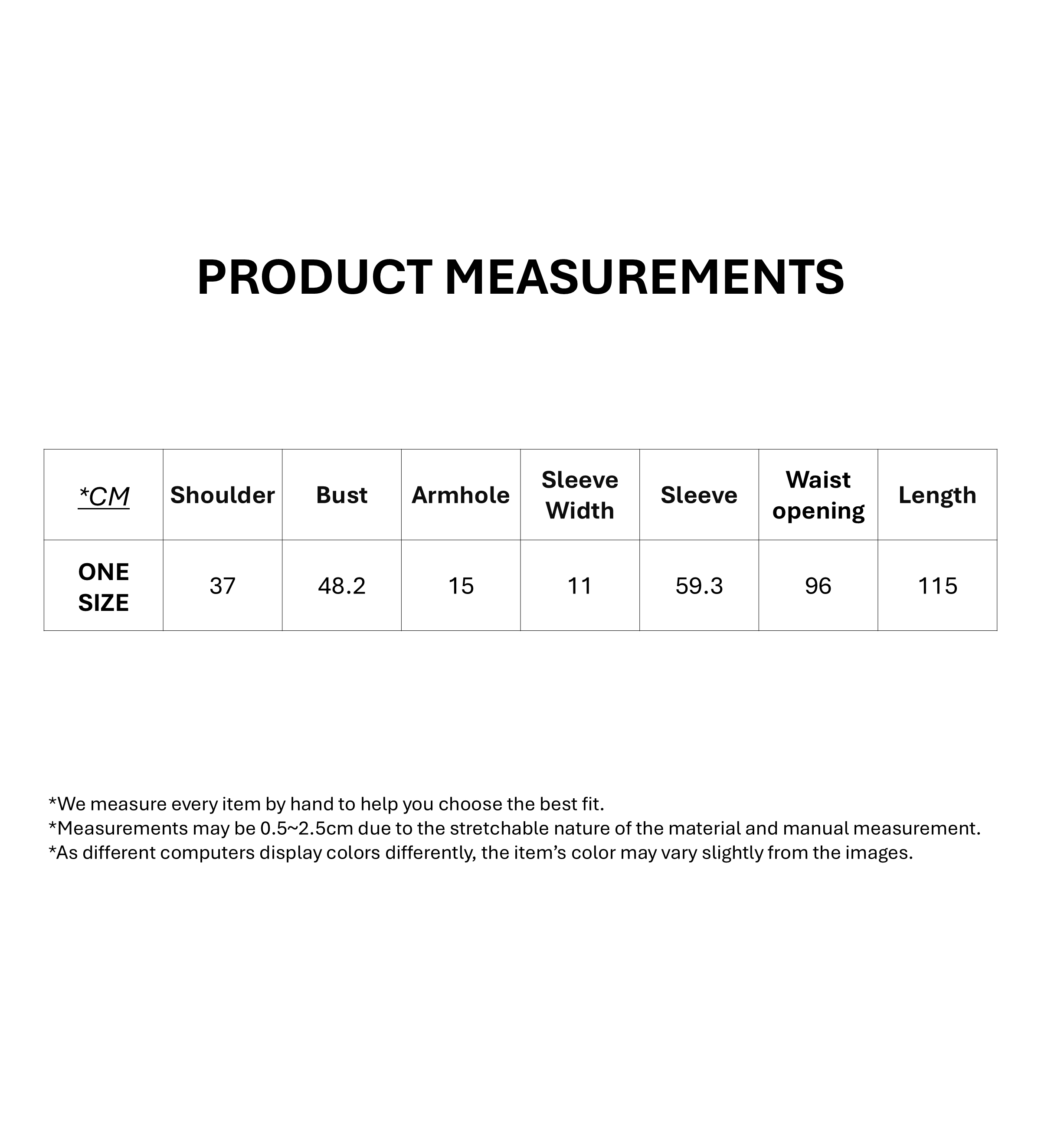 Size Measurement