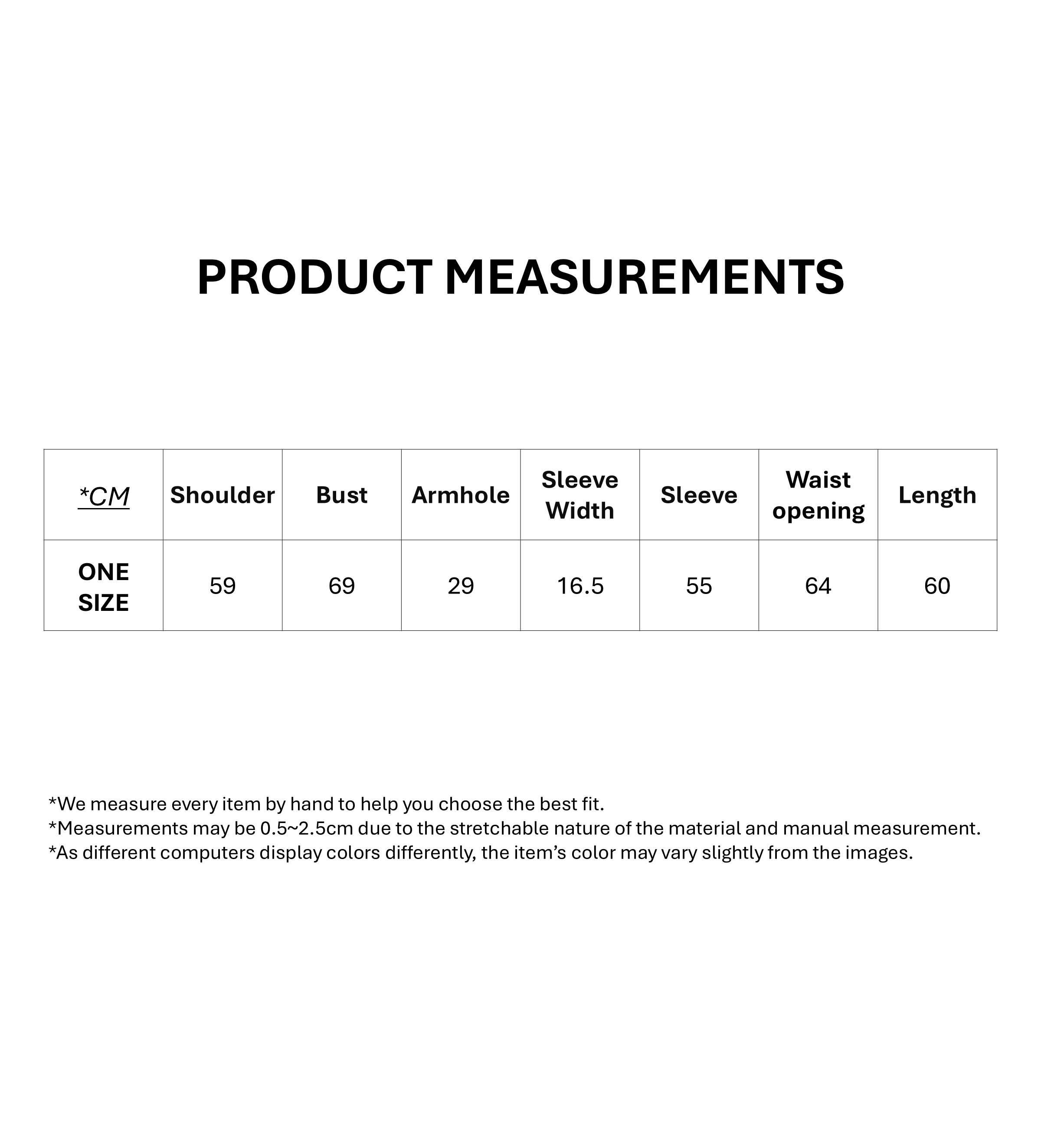 Size Measurement