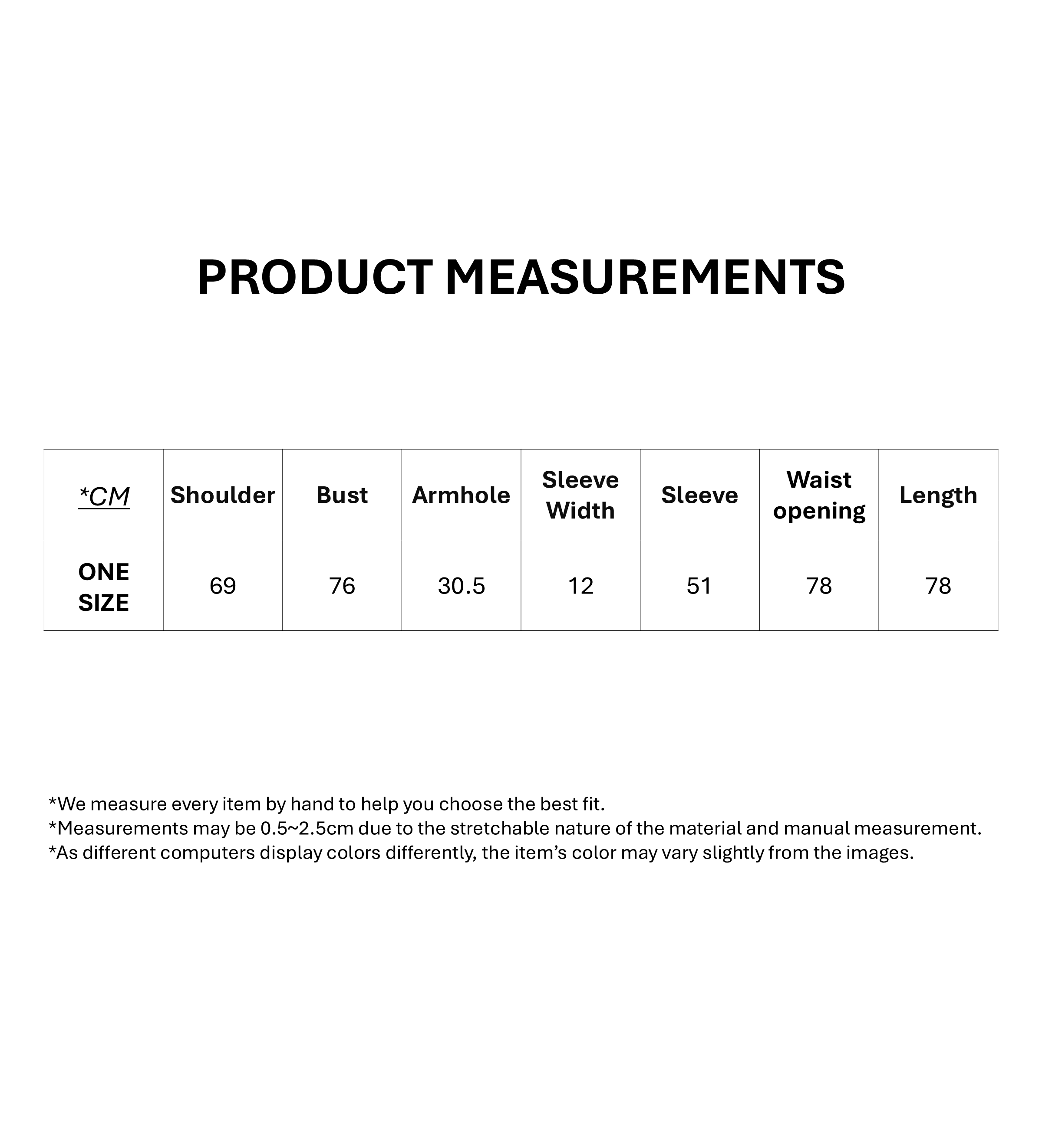 Size Measurement