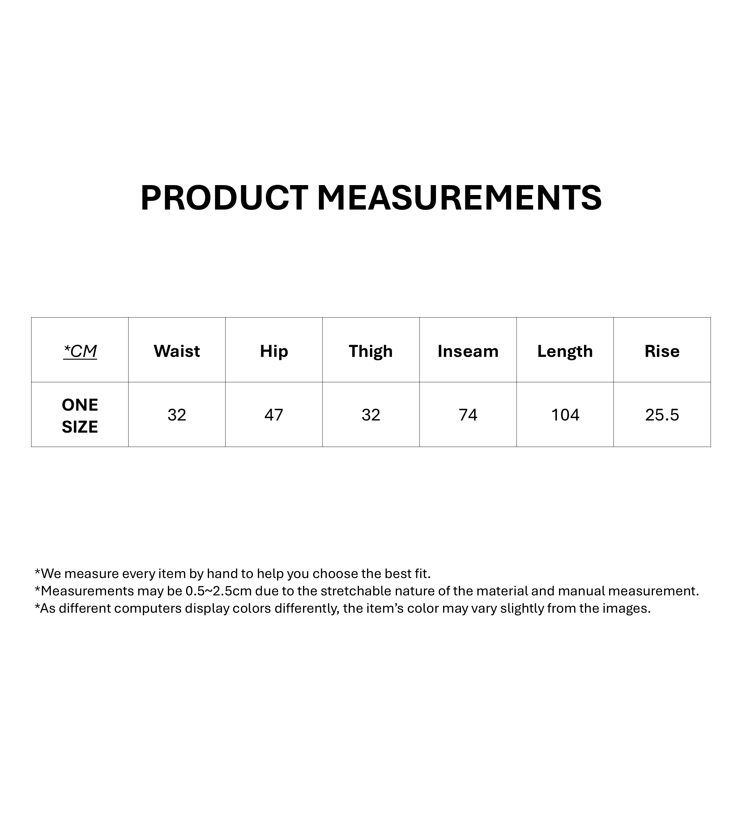 Size Measurement